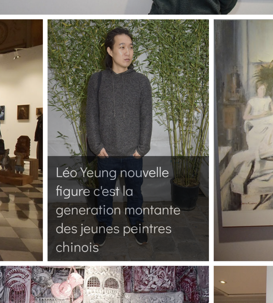 Technikart: Léo Yeung nouvell figure c'est la generation montante des jeunes peintres